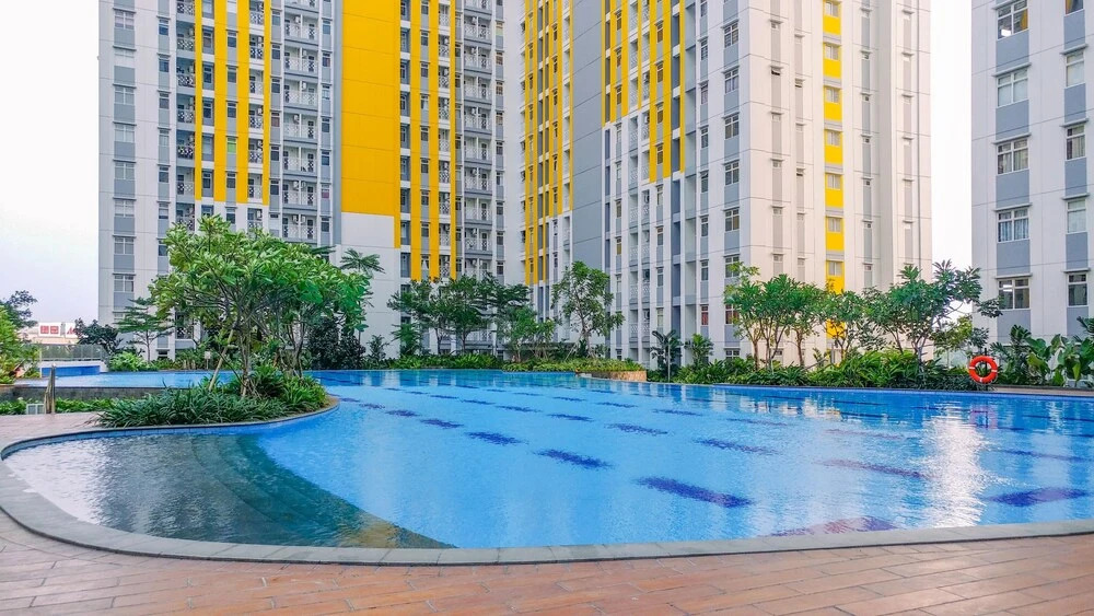 Cozy Stay Studio at 3rd Floor Springlake Summarecon Bekasi Apartment By Travelio