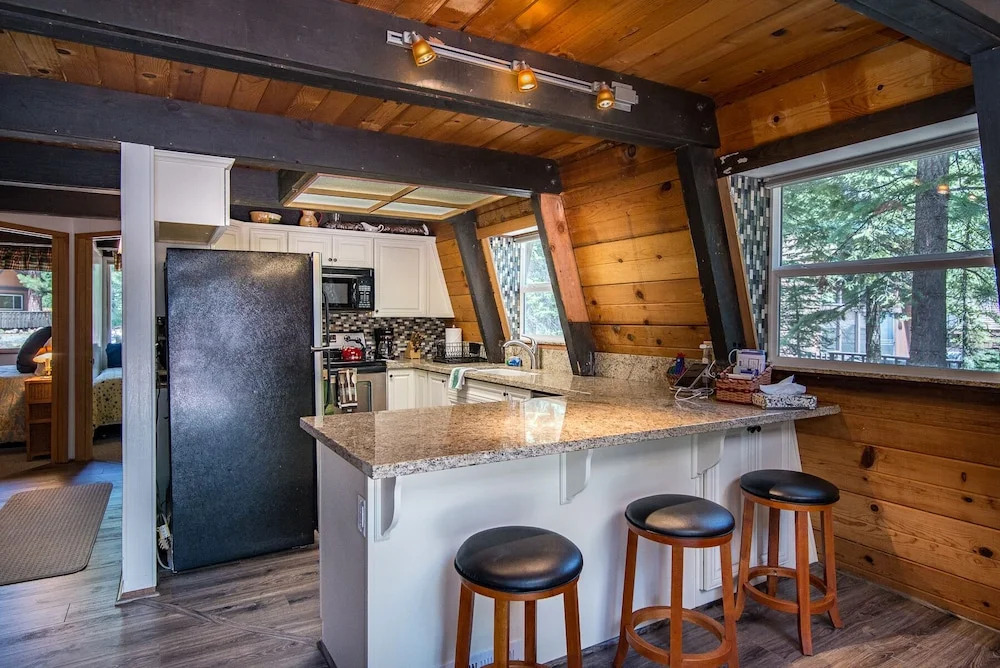 Snug Log Cabin In Carnelian Bay by RedAwning