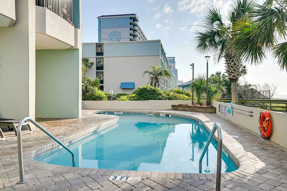 Waterfront Myrtle Beach Condo, Pool & Ocean Views!
