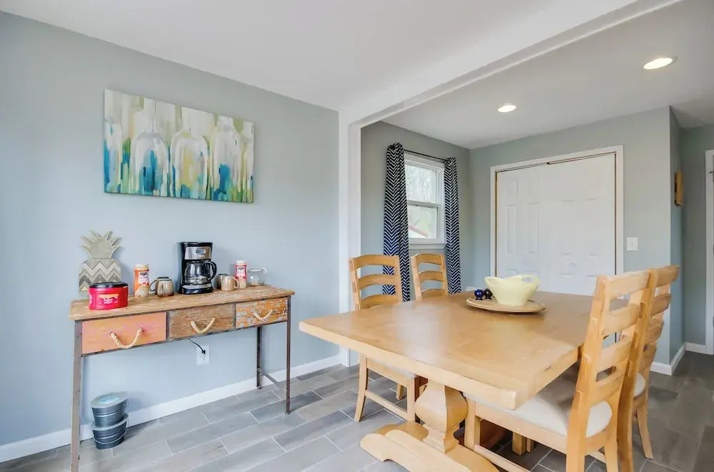 Dock & Furnished Deck: Lakefront Gravois Mills Gem