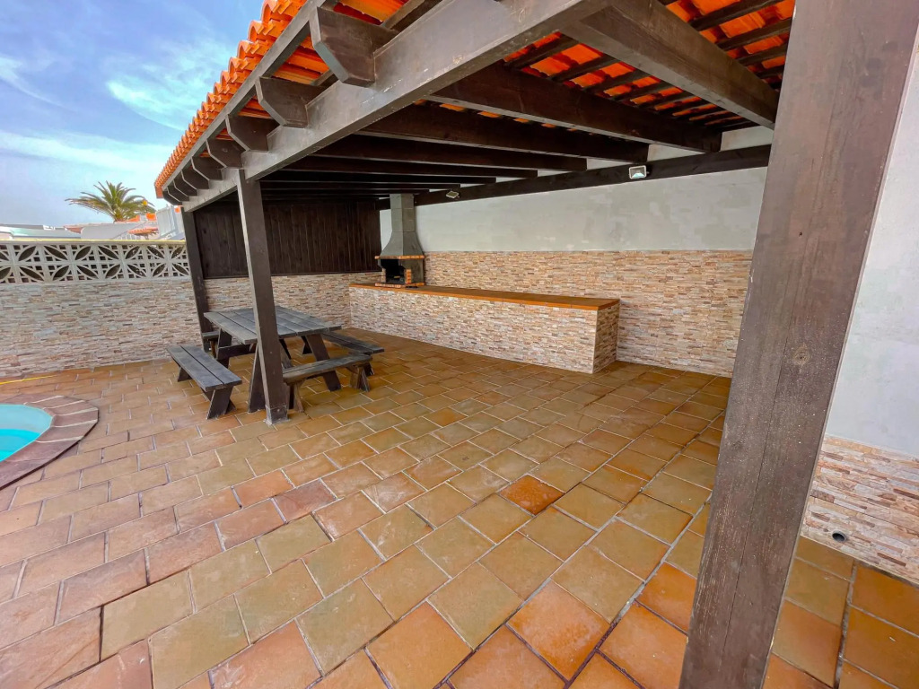 Beachfront Villa San Antonio with Private Heated Pool BBQ in the Heart of Corralejo by Amazzzing Travel