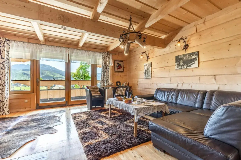 Domek w Roztokach z widokiem na Tatry z sauną
