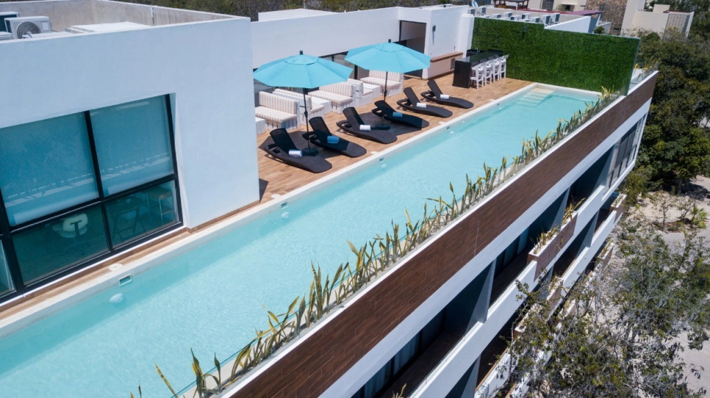 Incredible 4BR Apartment | Aldea Zama | Rooftop Pool | For Large Groups | Amazing Amenities