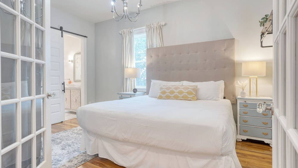 Sleeps 18 Luxe 30A Beach Home w/ Resort Pool + Outdoor Fireplace