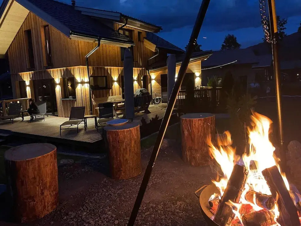 Attractive Chalet With Sauna