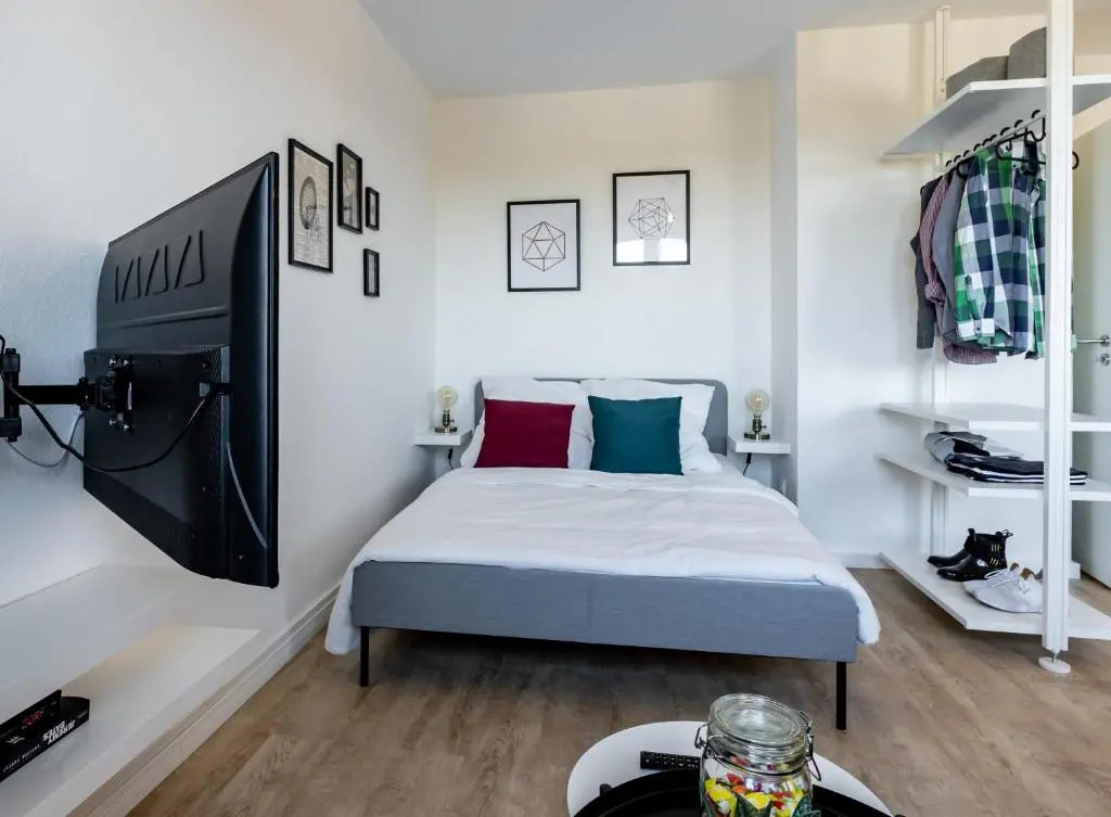 Marvlex ☆ Modernes Studio mit WIFI und NETFLIX