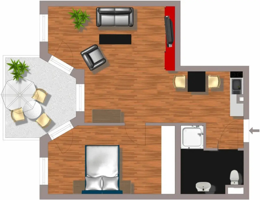 Freiburg-Desing-Apartment 1