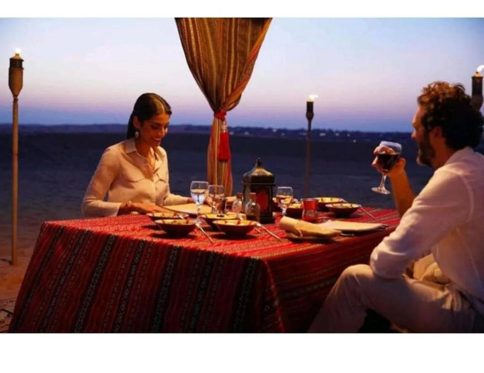 Golden Sandstone Hotel Desert Safari Camp