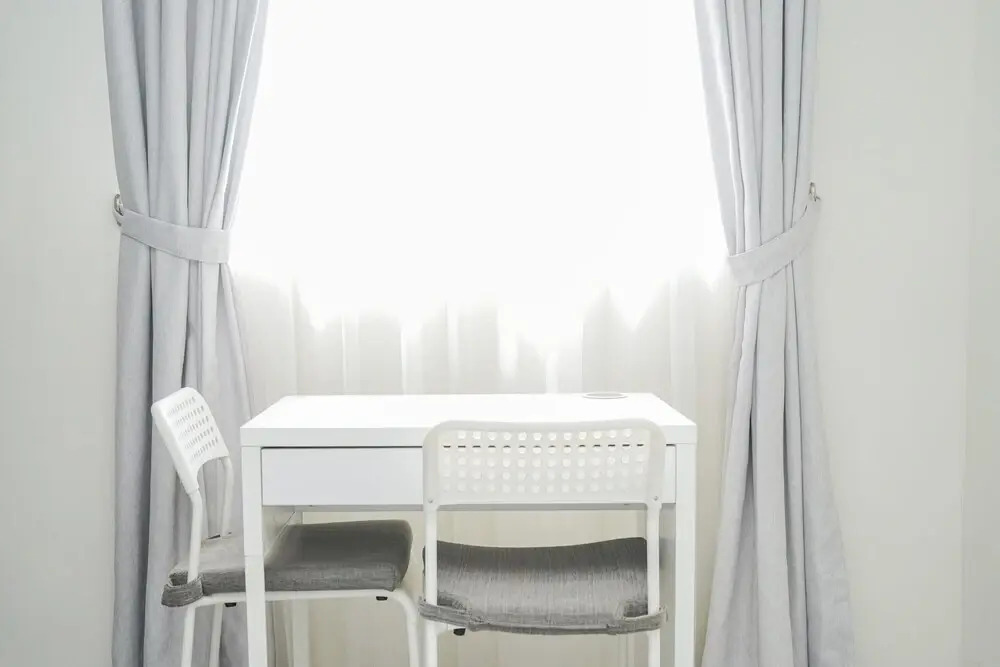 Compact and Monochrome Studio Room Bintaro Icon Apartment