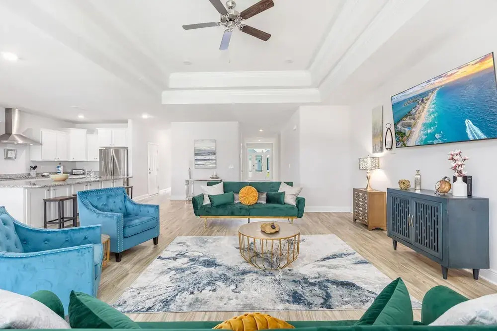 Sunset Shores Modern Oasis by the Sea