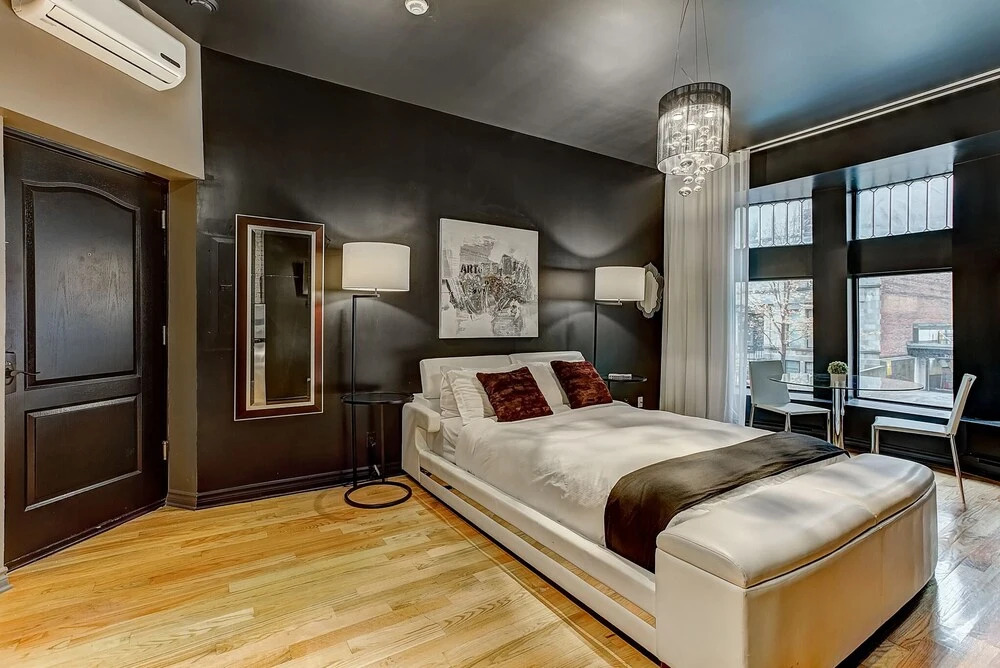 Drummond Downtown Montréal Studio Near Sofitel302-feel Like a Boutic Hotel st
