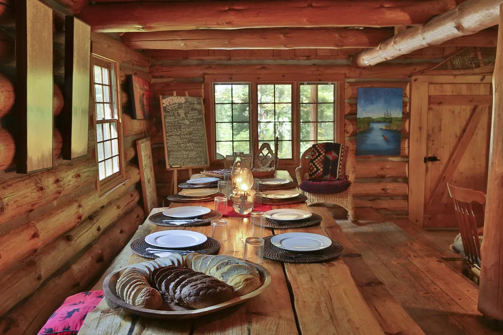 Algonquin Log Cabin