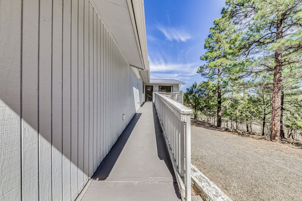 Alto Retreat w/ Wraparound Deck & Game Room!