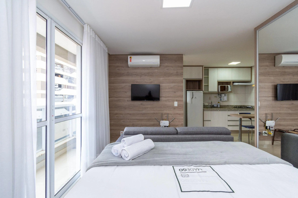 Confortável Flat No Setor Bueno   Th305