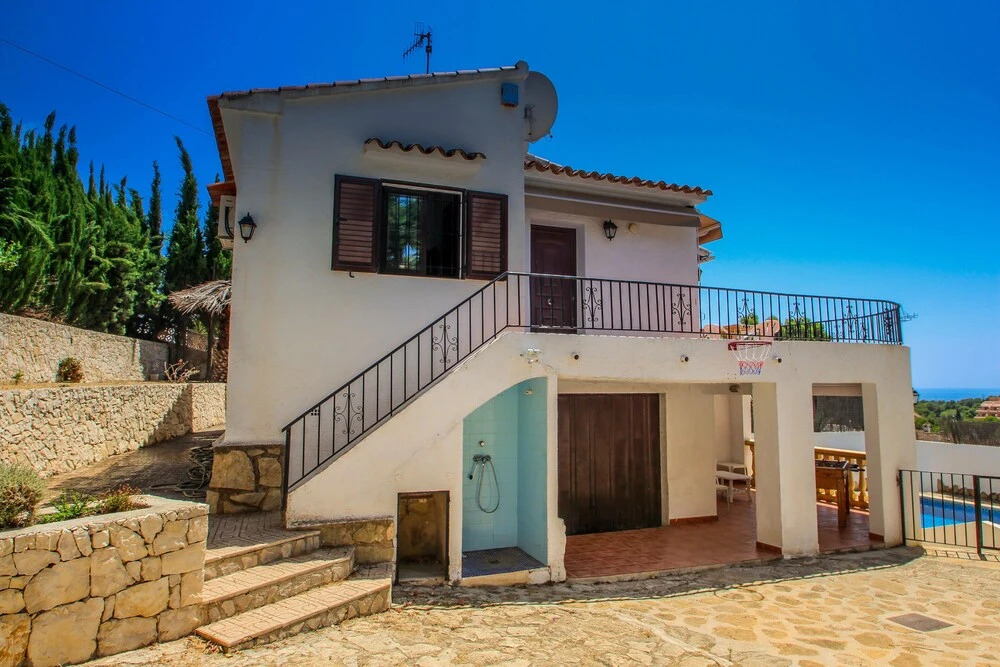 Droomland - sea view villa with private pool in Moraira