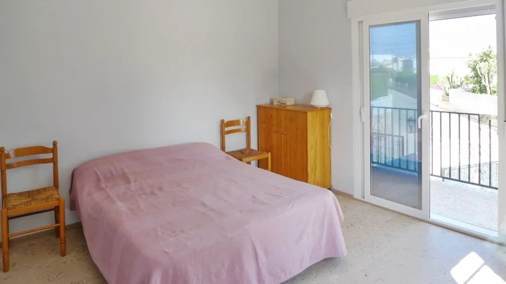 House With 3 Bedrooms in Calp, With Wonderful sea View, Private Pool,