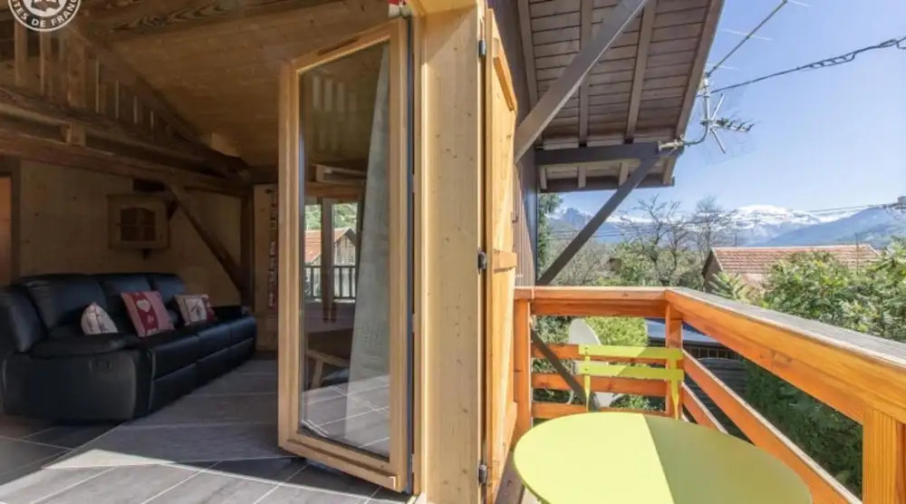 Apartment with One Bedroom in Taninges, with Wonderful Mountain View, Furnished Balcony And Wifi - 7 Km From the Slopes