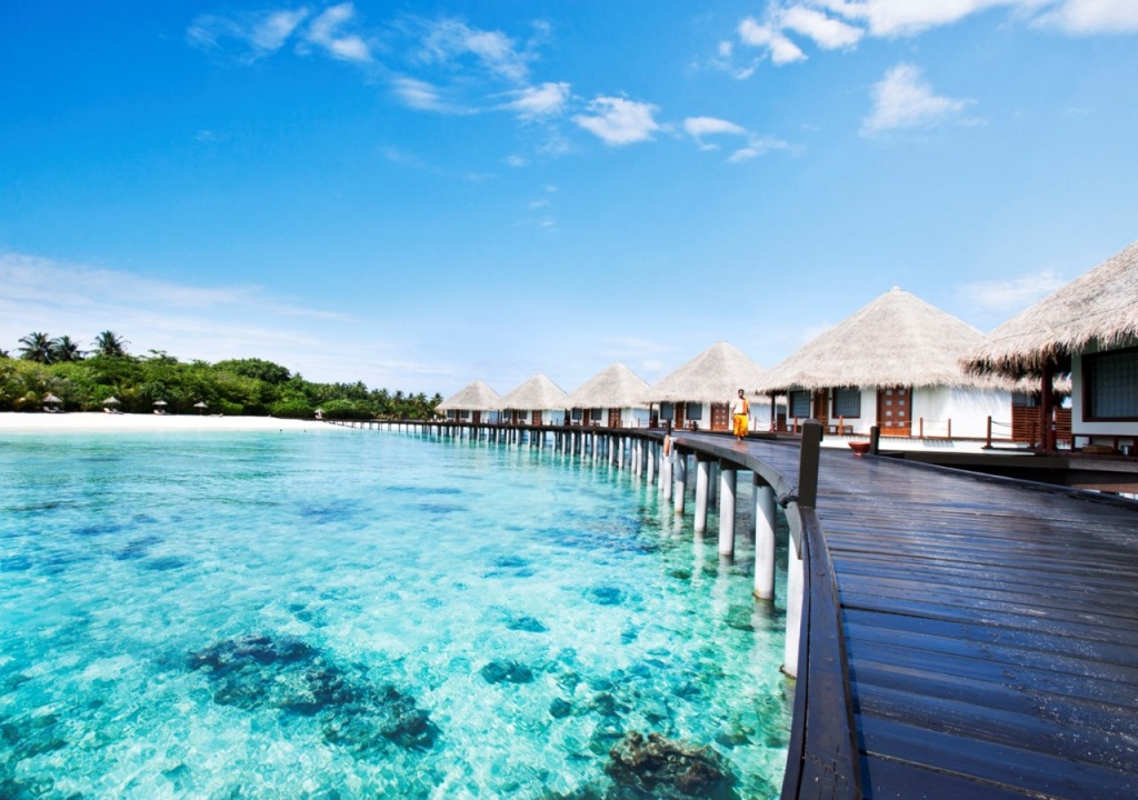 Курорт Adaaran Prestige Water Villas - with Dine around Premium All inclusive - 24 hours   45 Minutes from Male by Seaplane
