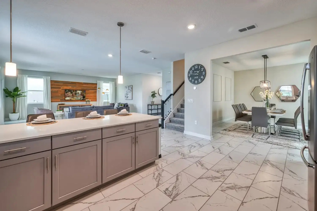 Spacious home near Disney with private pool and game room