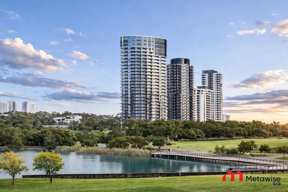 Metawisebnb 1BR Sleep 3 Perfect for Easter Show W Parking