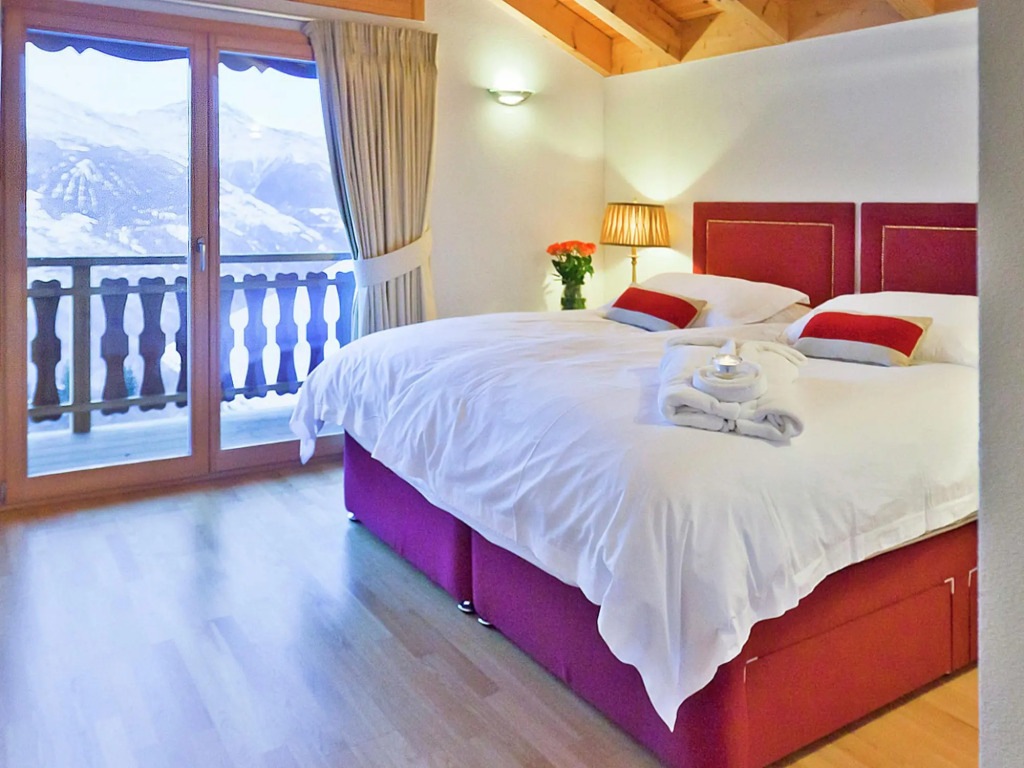 Luxury Panoramic Chalet in Thon-Les Collons with Sauna