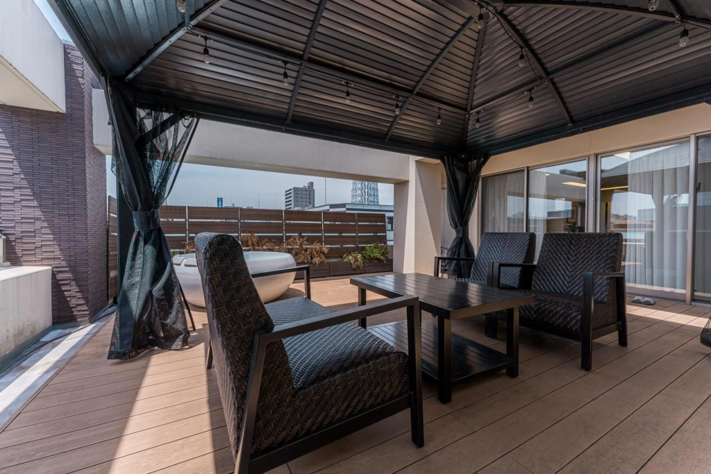 Oshiage Sky View Terrace Penthouse