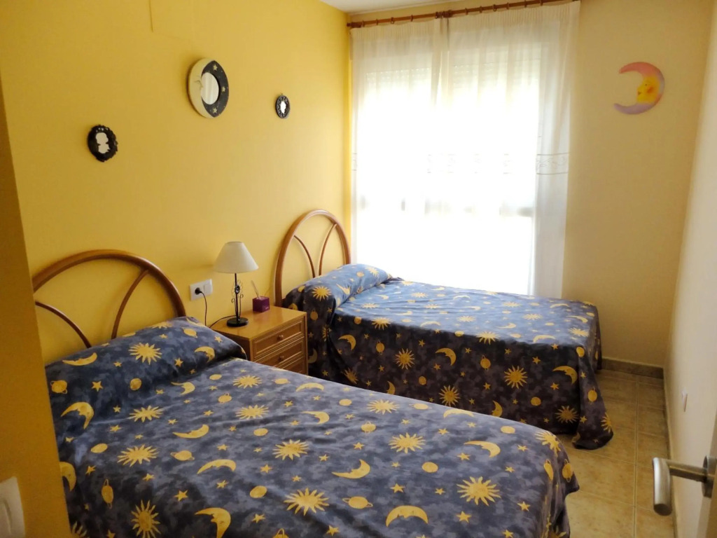 2 bedrooms appartement at Denia 500 m away from the beach with shared pool enclosed garden and wifi
