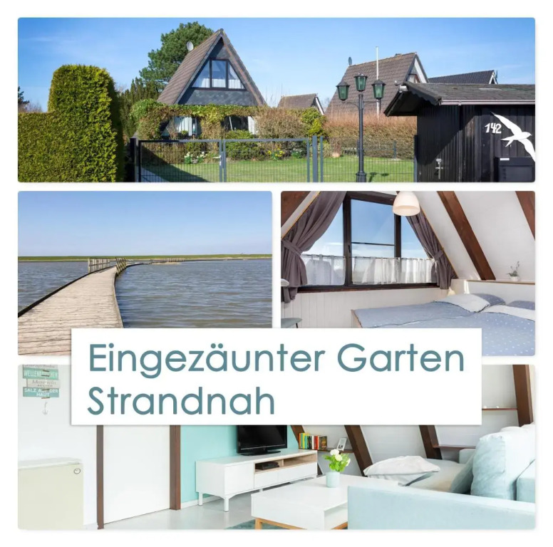 Ferienhaus Küstenkind - Top Lage - Garten eingezäunt