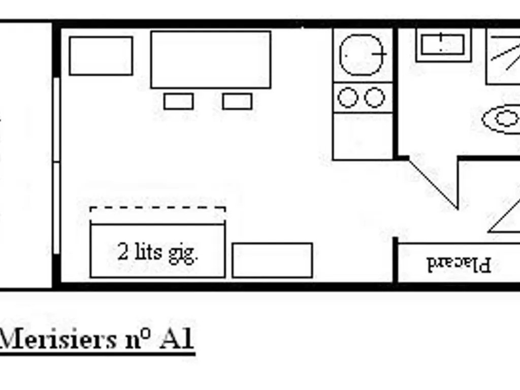 Appartement Méribel, 1 pièce, 2 personnes - FR-1-180-42