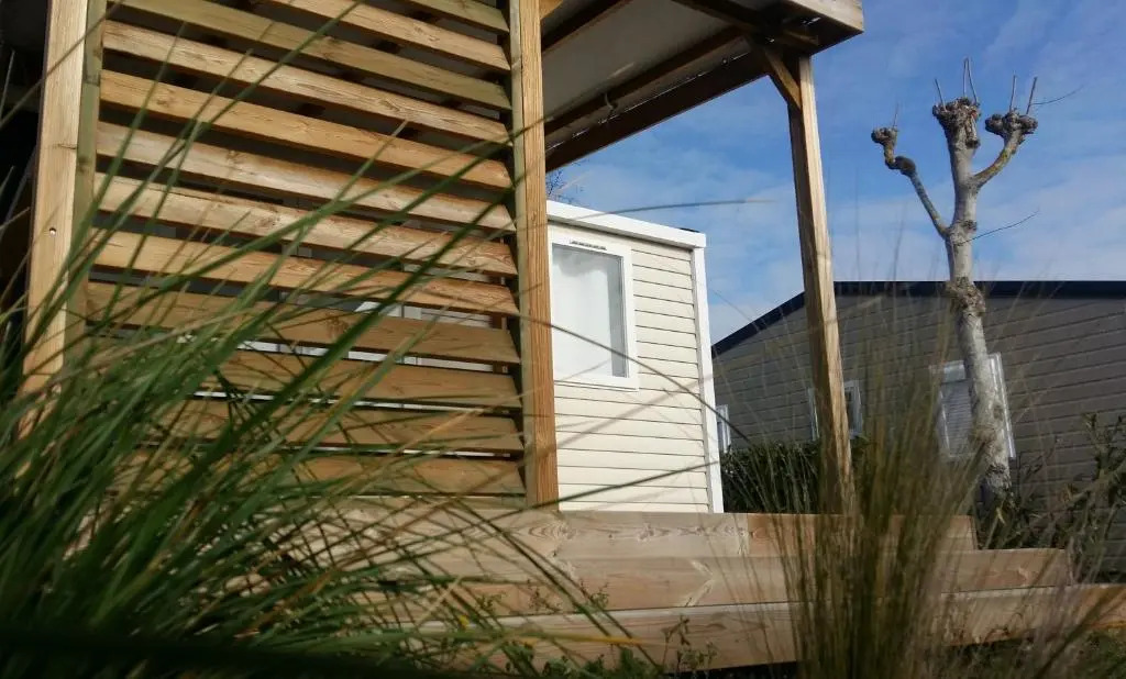 Bungalow tranquille entre océan, foret et marais