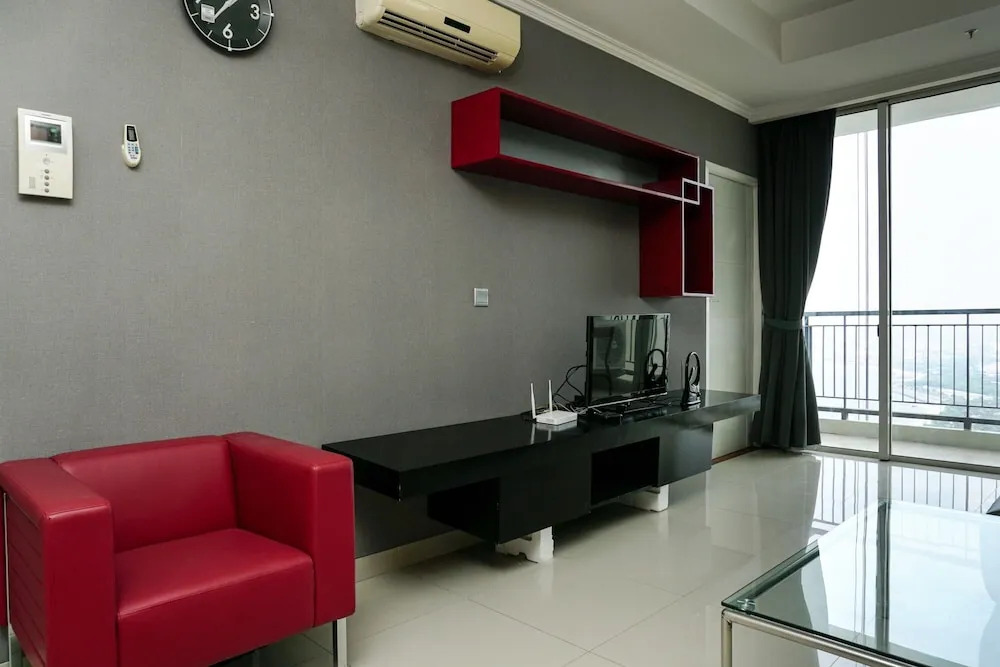 1BR Apartment with City View at Ancol Mansion