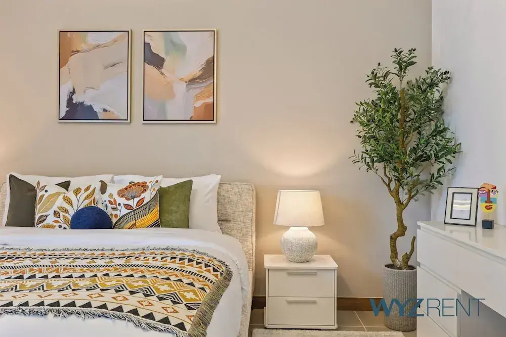 WYZ RENT|Aegean Charm 2BR Sulafa Tower Marina