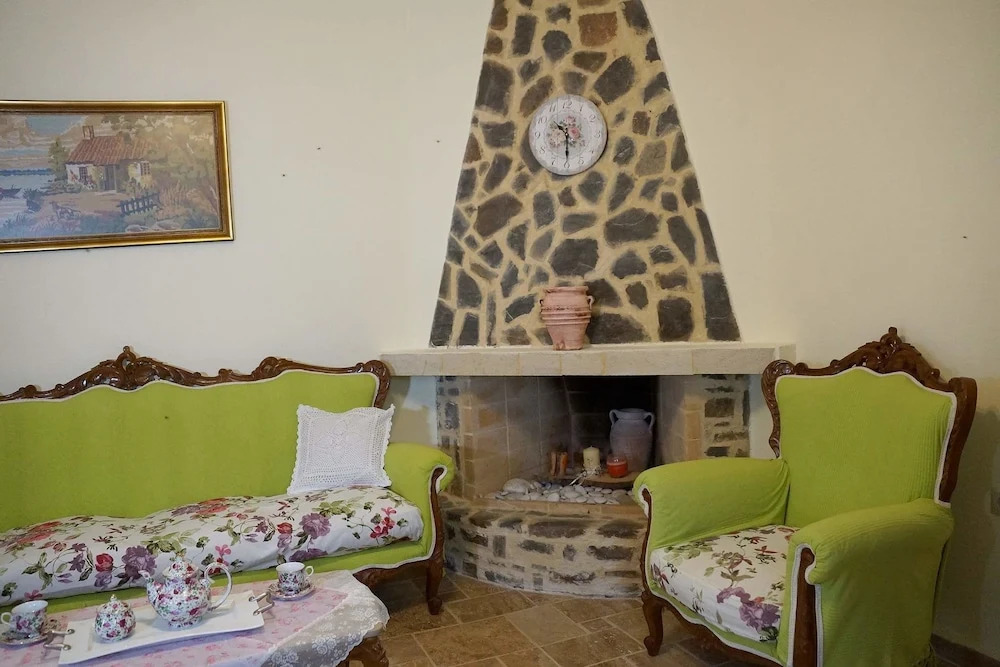 Traditional stone house by the sea