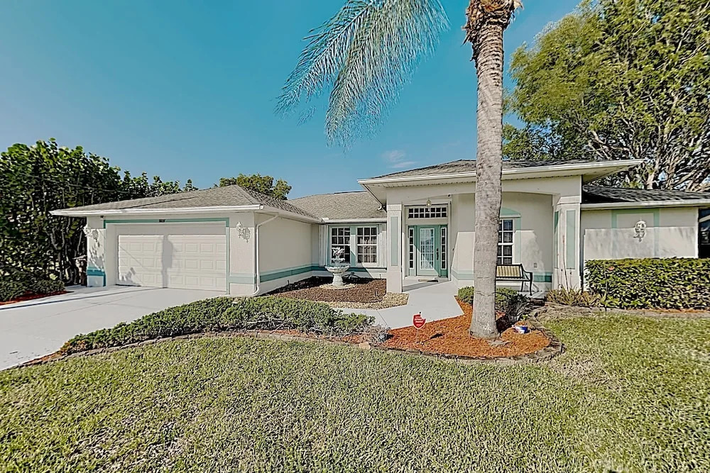 New Listing! On Canal: Gulf-access Dock, Pool 3 Bedroom Home