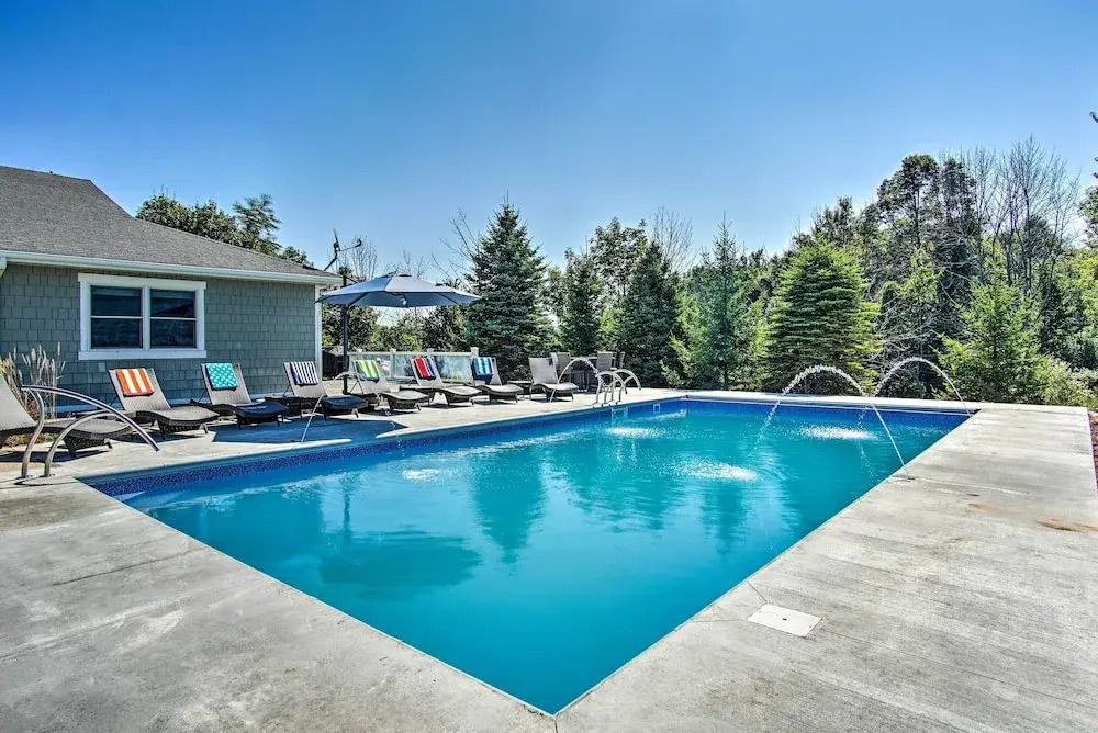 Hot Tub & Sauna! 7-acre Coastal Michigan Home