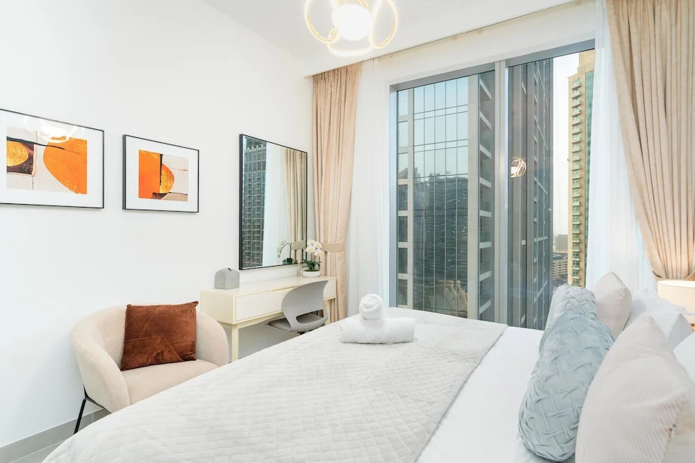 Whitesage - Chic Condo With Incredible Fountain and Sea View