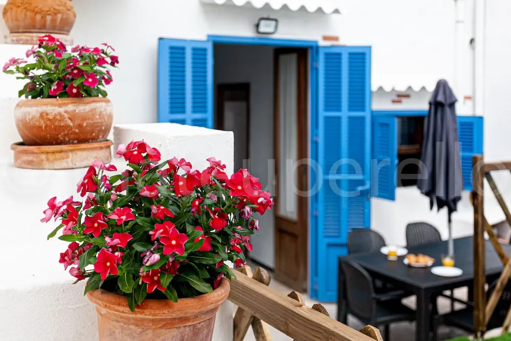 Casa de verano con piscina en el puerto