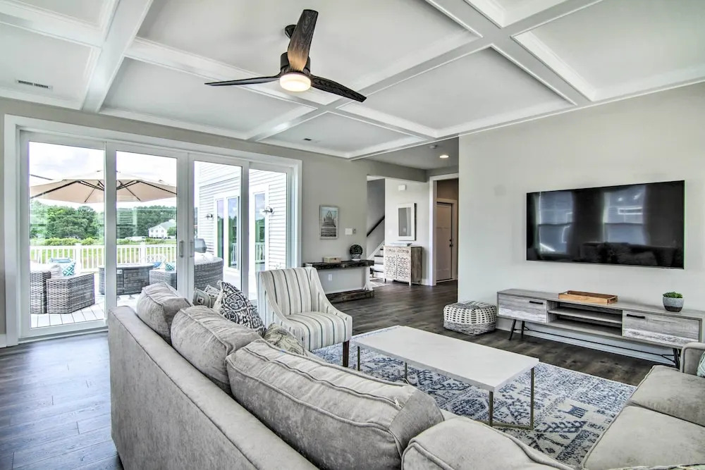 2 Mi to Bethany Beach: Upscale Coastal Home!