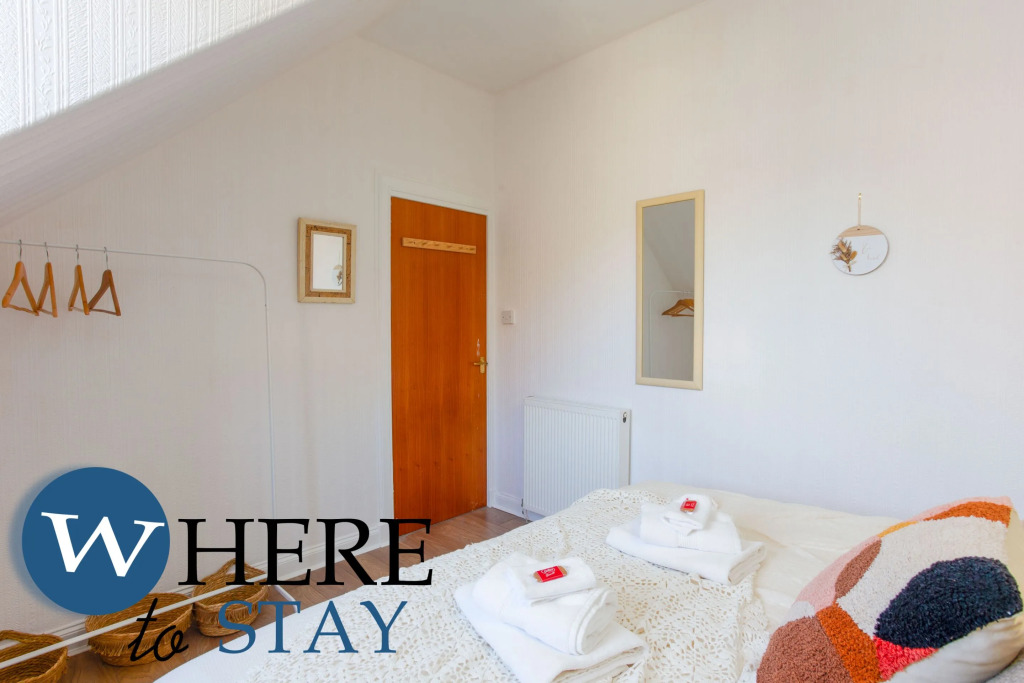 Bright 2bed Apartment in Galashiels City Centre