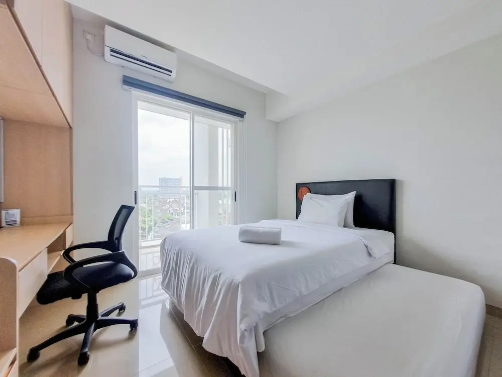 Mountain View Studio for 6 Pax at Mataram City Apartment