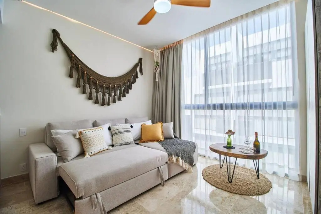 Modern and Boho 1BD/1 BR + Private Plunge Pool
