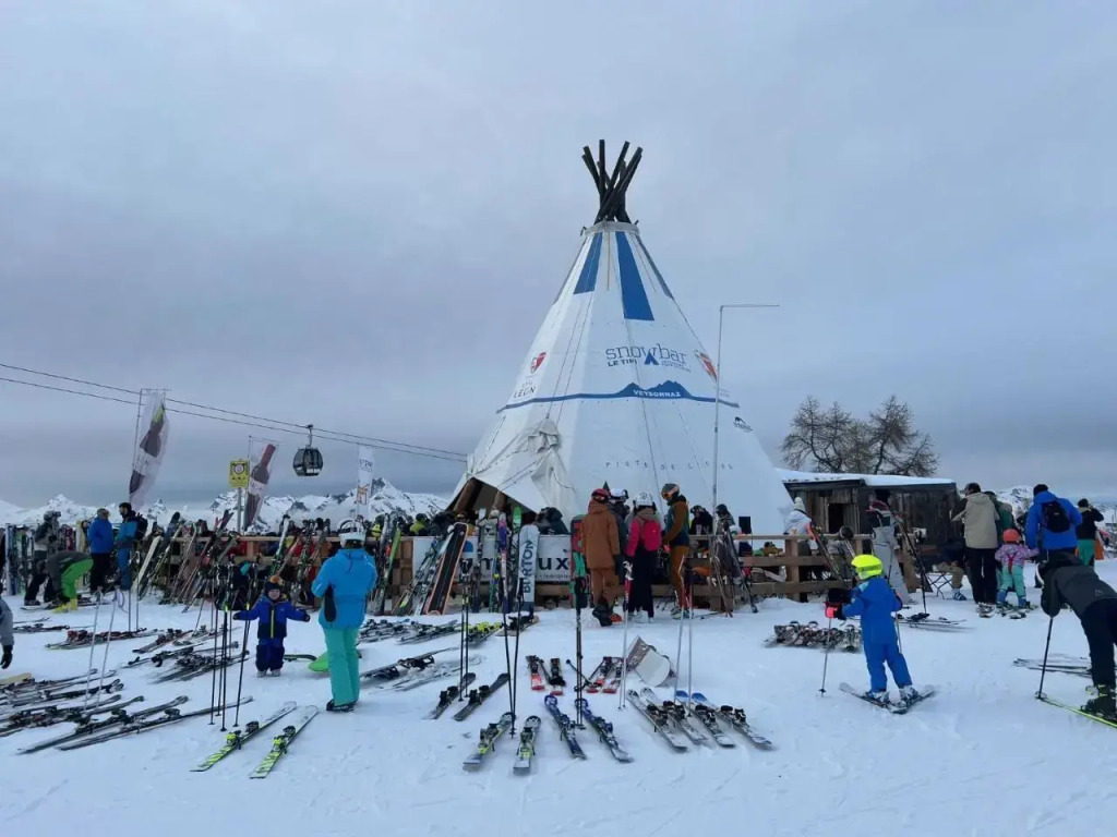 Studio for 4 near ski lift - MELEZES K22