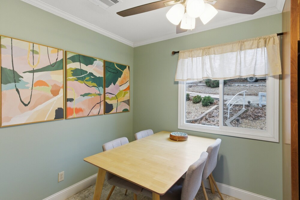 Spacious Lakefront Home w/ Private Dock, Decks, Game Room & Firepits at the 12mm