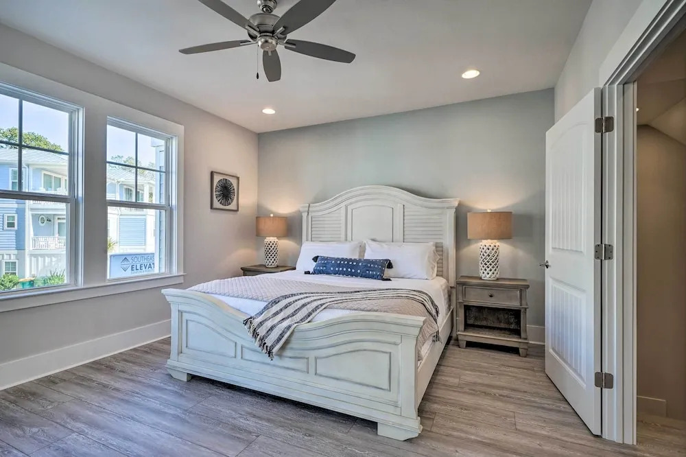 Kure Beach Townhome: Short Walk to the Beach!