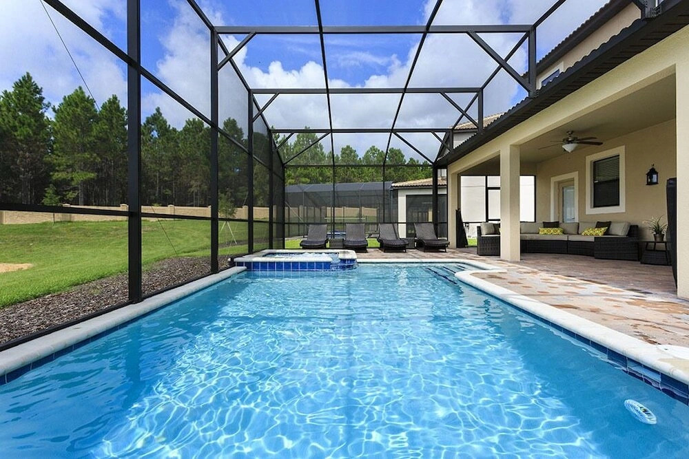 Retreat At Champions Gate - 8 Bedroom Private Pool Home, West Facing, Game Room - Jhh 45952