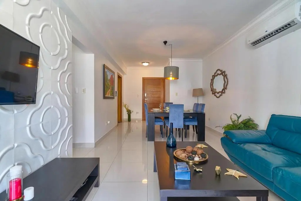 Apartamento 2BR- AC- WiFi- Safe - Smart TV- HotWater.