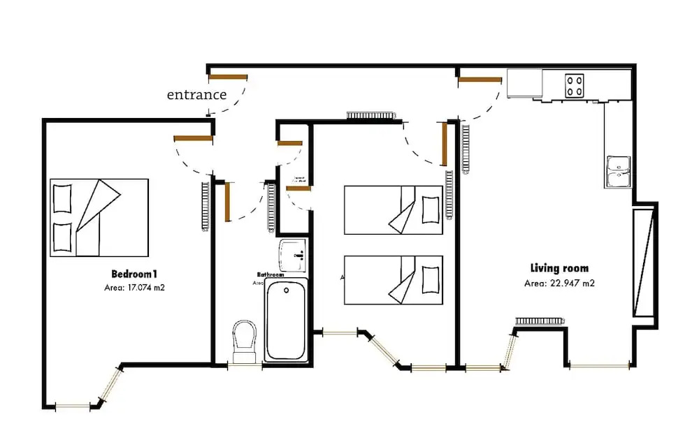 Lovely 2-bed Apartment in Old Town Edinburgh