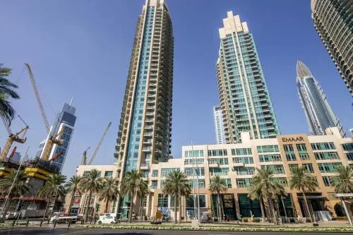 Modern Apartment Great View Of Burj Khalifa