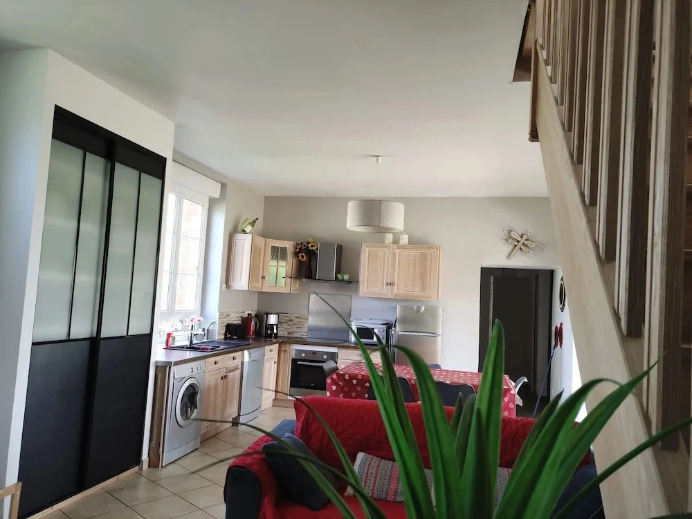 Modern holiday home in Crux-La-Ville with terrace