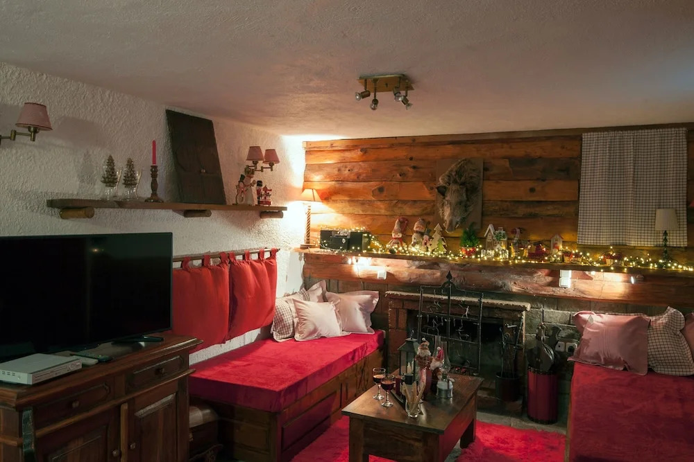 Dandy Villas Agoriani - Chalet Erato - Fireplace